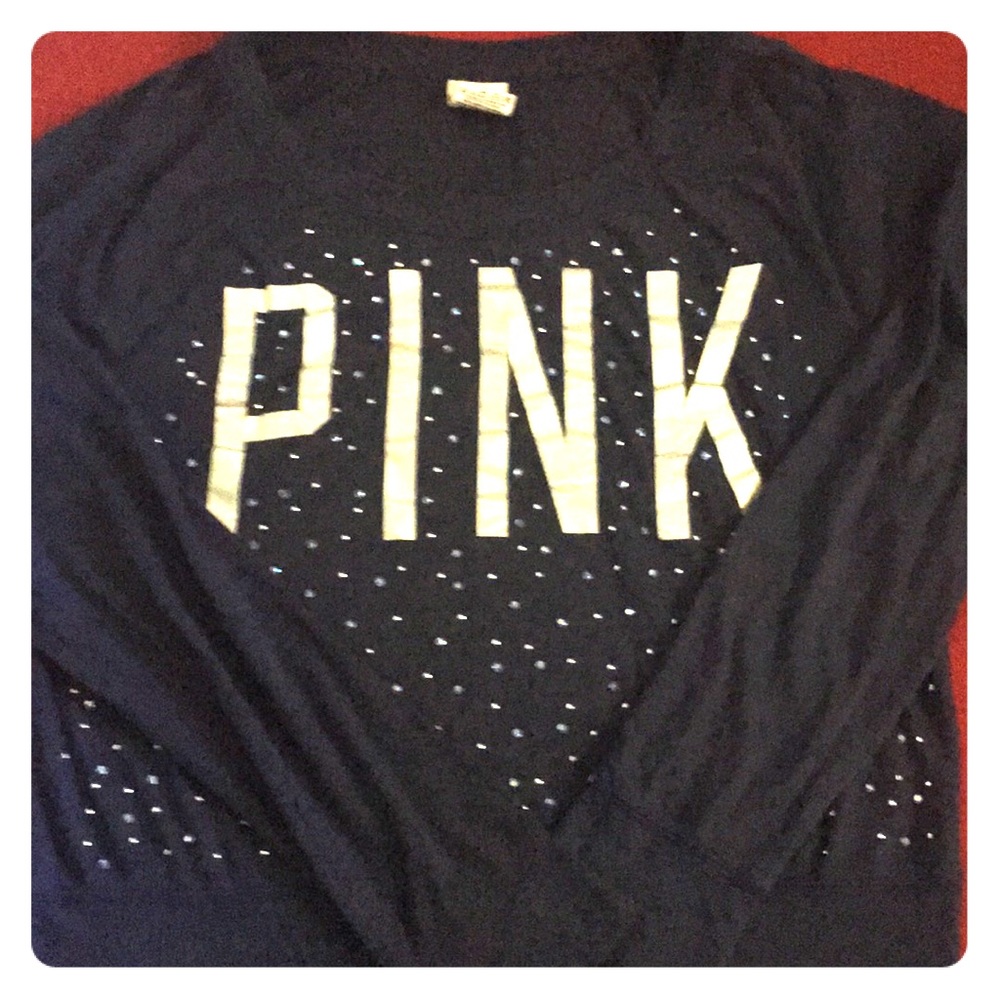 Pink long sleeve top